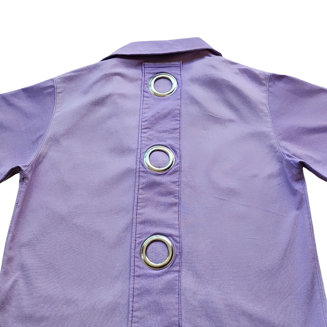 “Cortina Collection” Purple Button Up