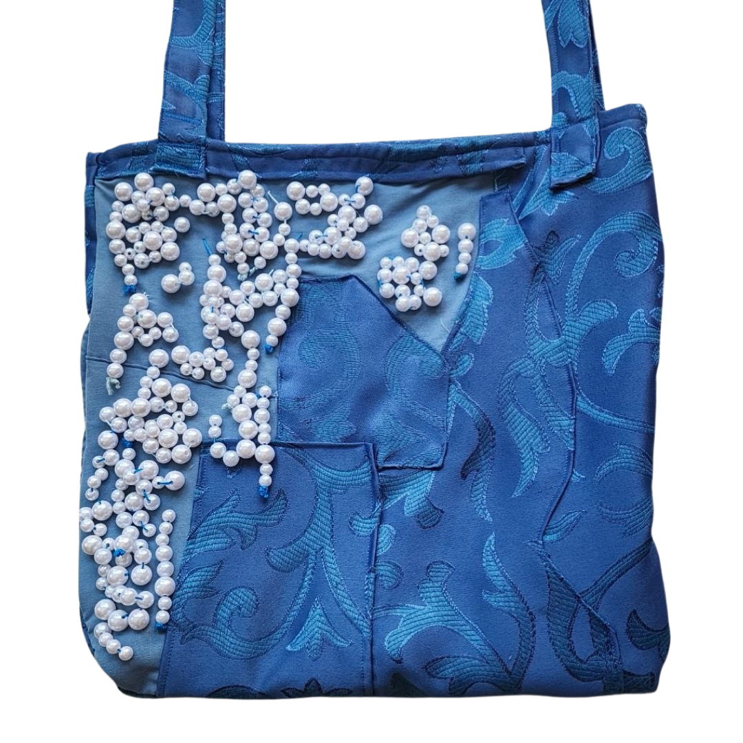 1 OF 1 Pearl “Fine China” Tote Bag