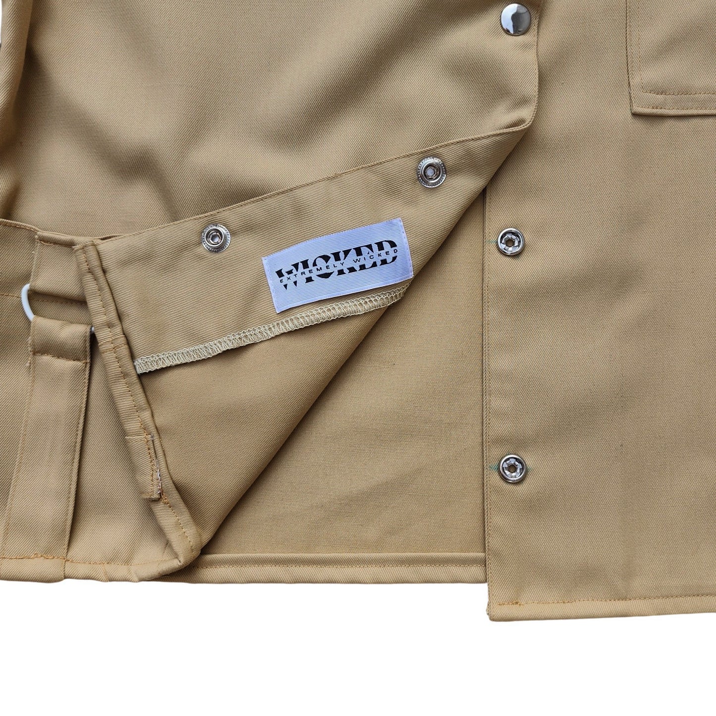 Cargo Cropped Button Up