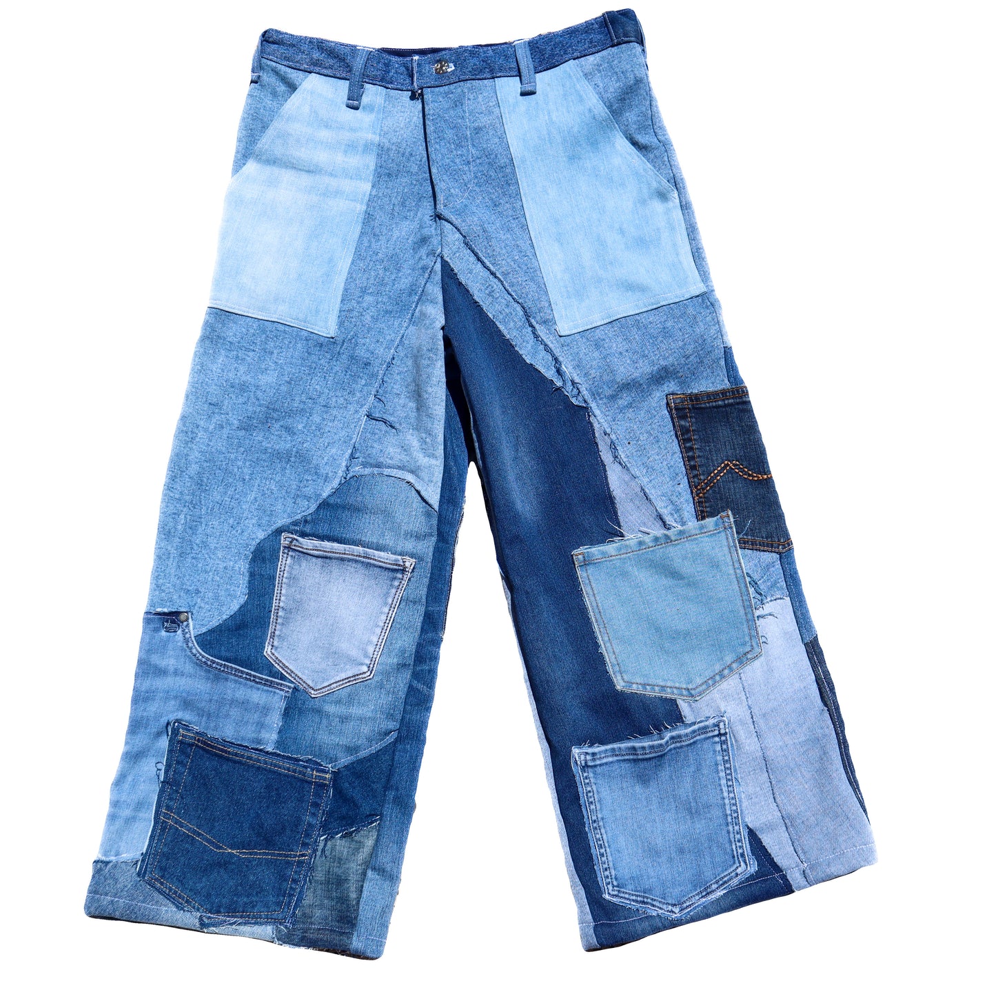 “MADE FROM SCRAPS” Jeans