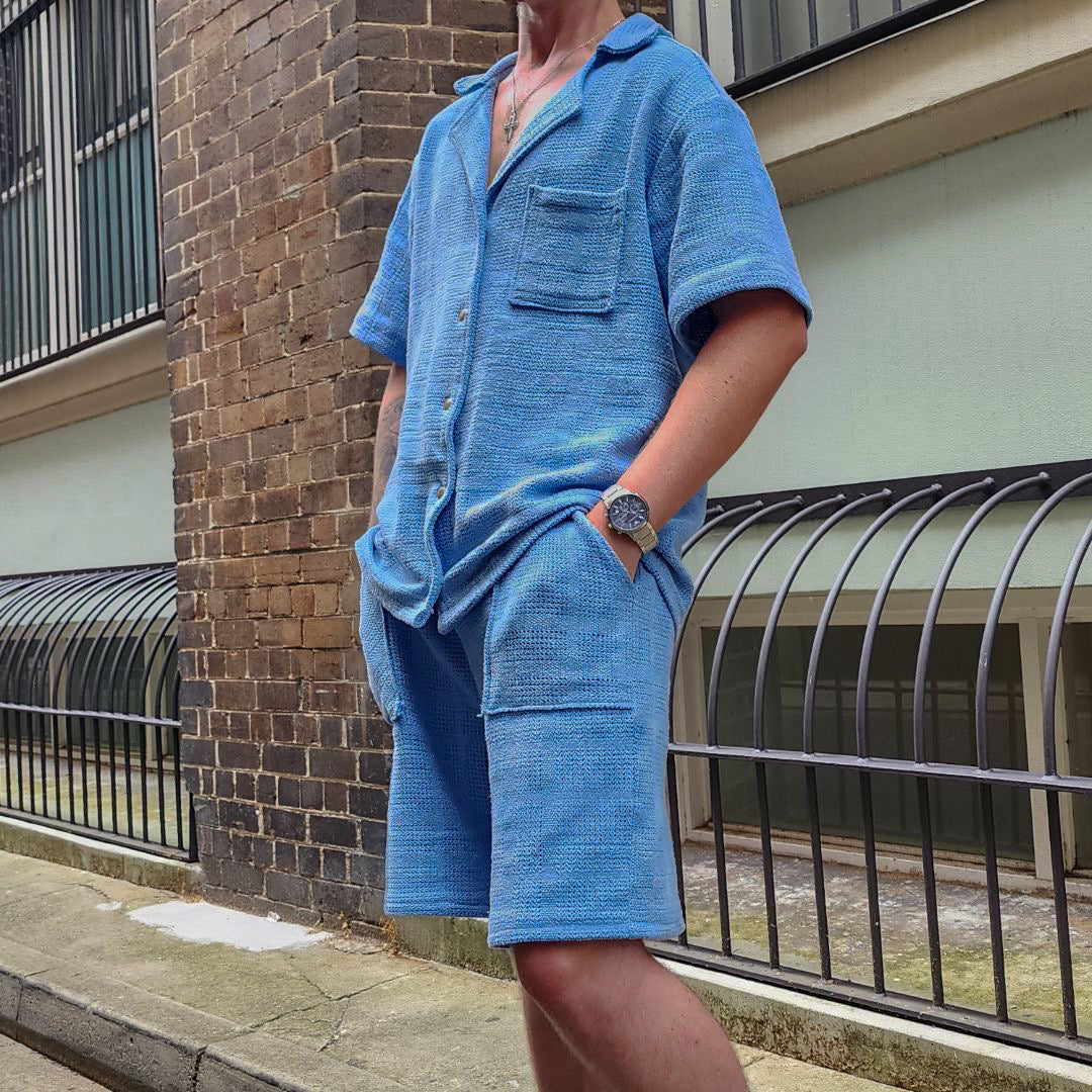 “Skies are blue” Blanket Shorts