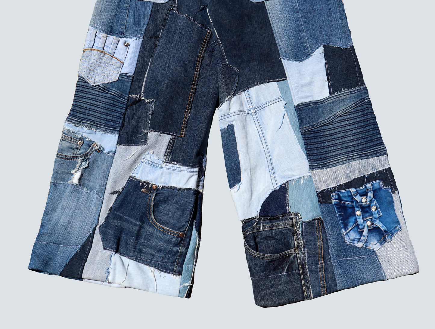 “MADE FROM SCRAPS” Colombian denim