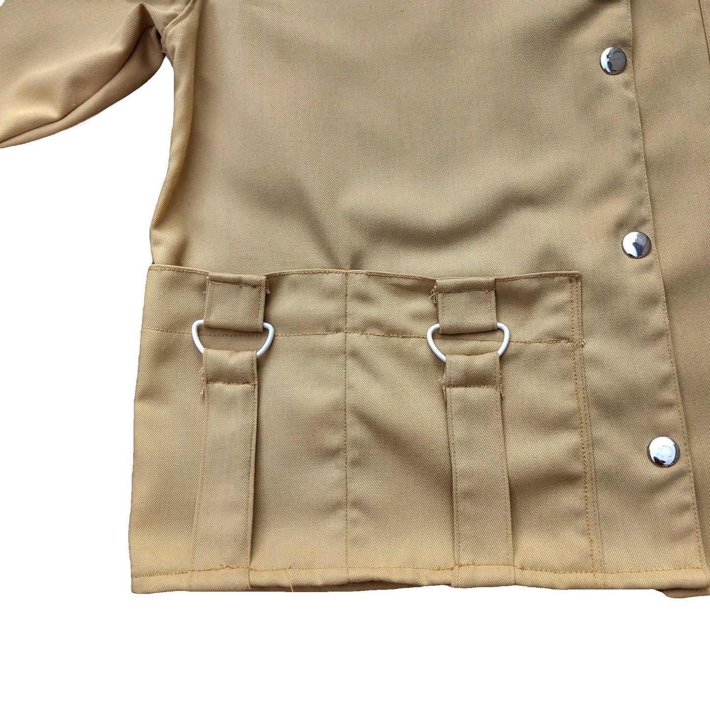 Cargo Cropped Button Up