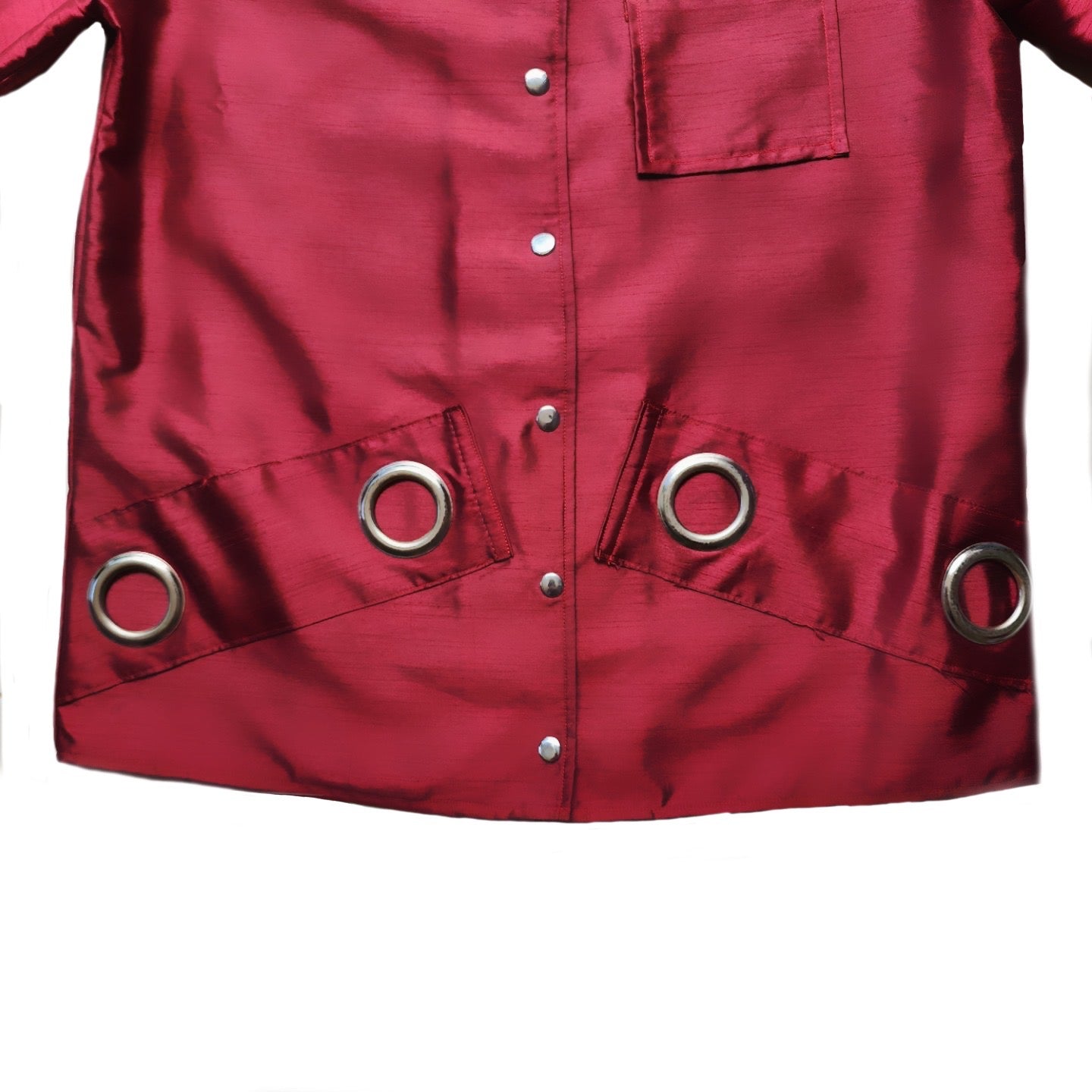 “Cortina Collection” Red Button Up