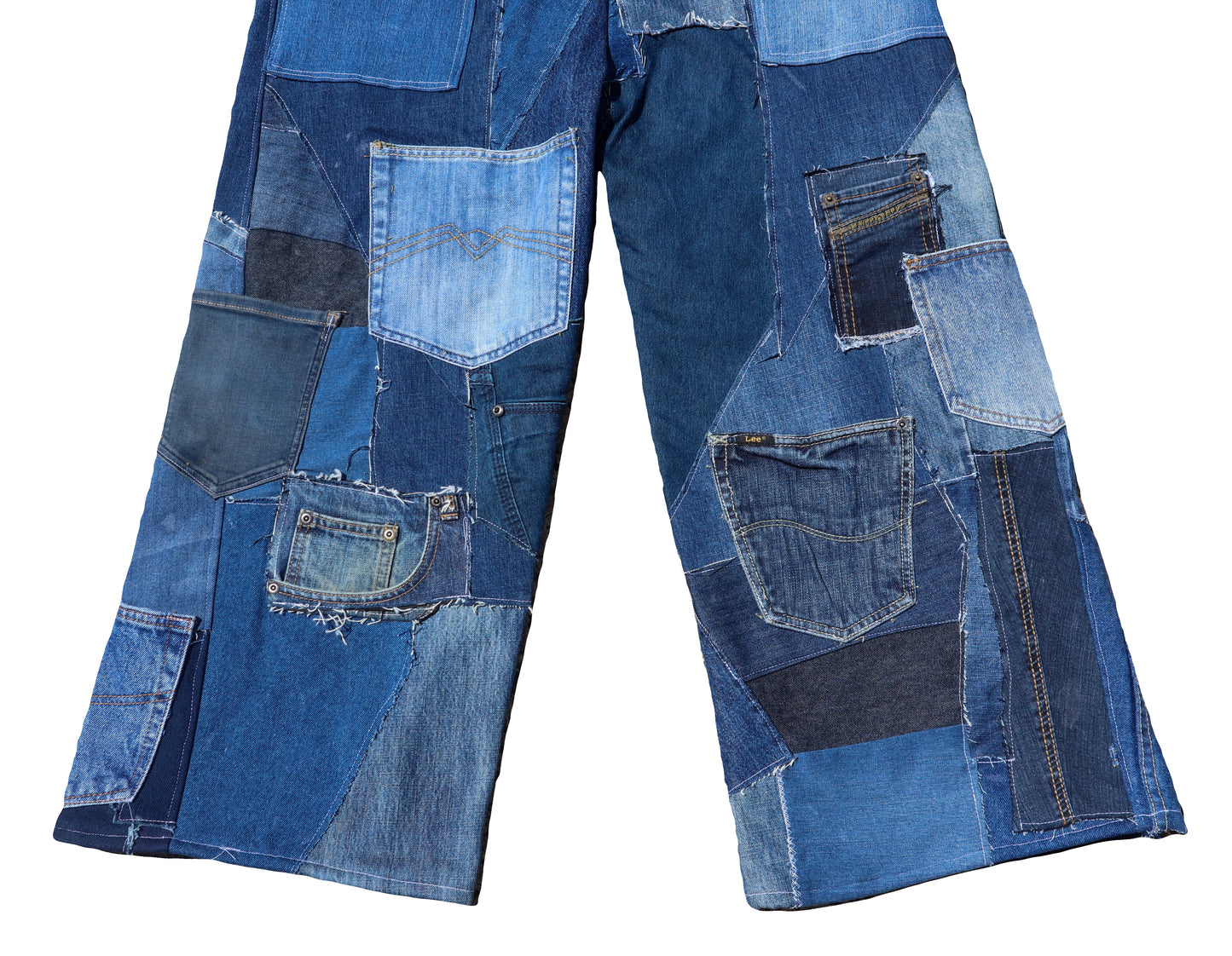 “MADE FROM SCRAPS” Jeans