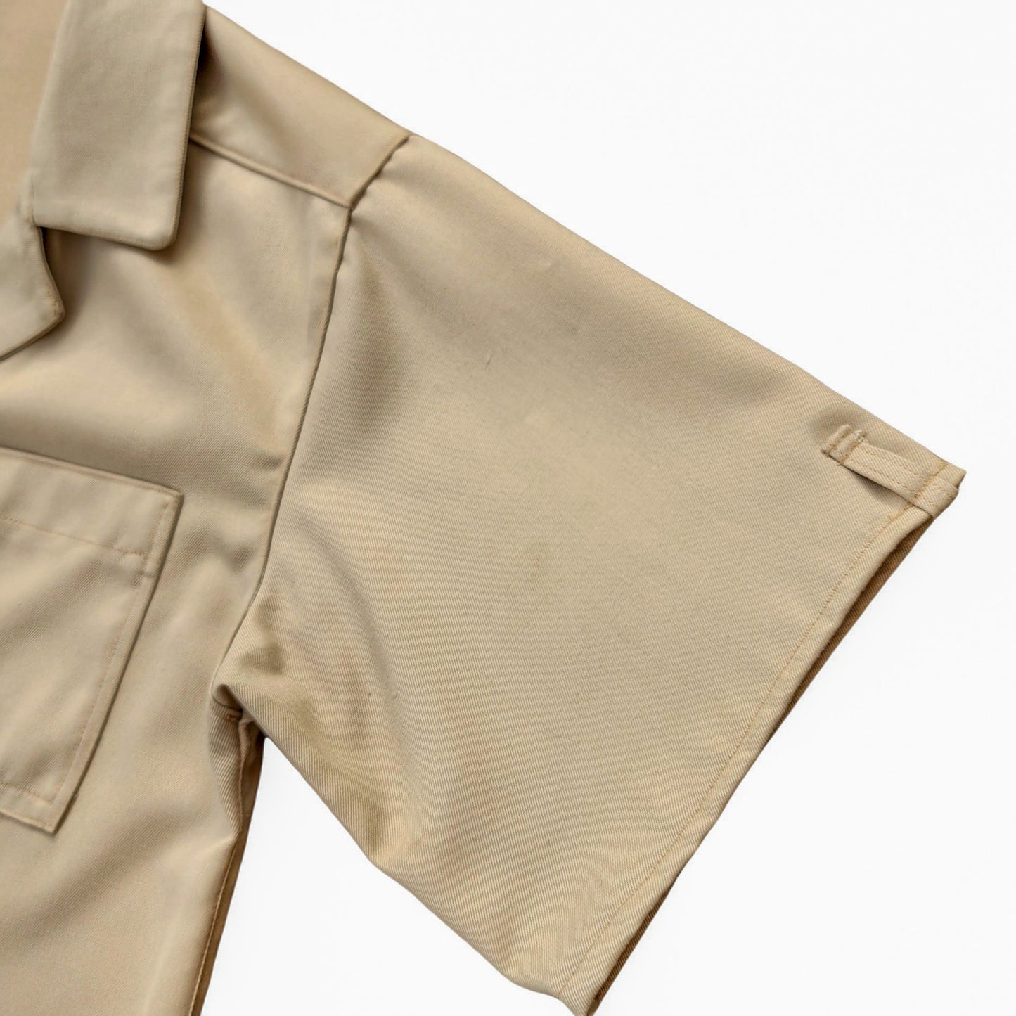 Cargo Cropped Button Up