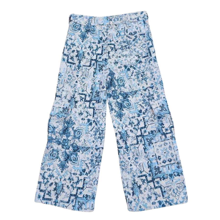 “Snowflake” Tapestry Cargo Pants Unisex